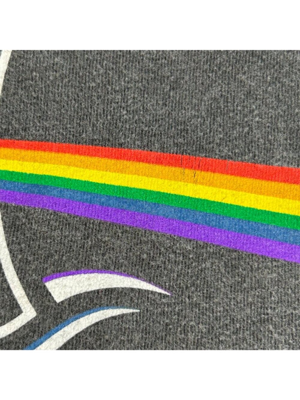 Cape Clasp Shark Rainbow T Shirt XXL Gray CC x AWSC Dark Side 100% Cotton Casual - Picture 4 of 8